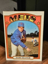 1972 Topps - #445 Tom Seaver New York Mets 🔥🔥🔥 HOF