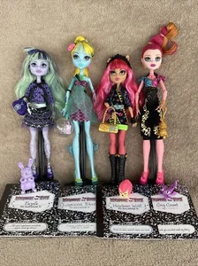 Monster High Doll 13 Wishes Twyla, Lagoona Blue, Howleen Wolf & Gigi Grant Set - Picture 1 of 7