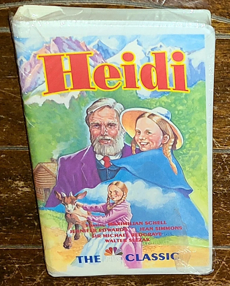 Heidi (VHS, 1992, Good Times Video) Sir Michael Redgrave/Jean Simmons! - Image 1 of 2