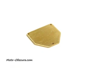 Team Associated B7 Brass Servo Chassis Weight Plate by Moto - Obscura - Picture 1 of 1