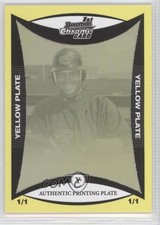 2008 Bowman Chrome Prospects Printing Plate Yellow 1/1 Yunesky Sanchez 0a7