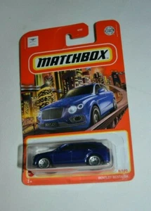 Matchbox 2021 City Adventure #9 - azul Bentley Bentayga - Imagen 1 de 3