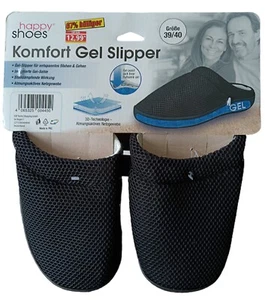 Gel Slippper Schuhe Hausschuhe, Mesh Stepluxe Sommer Slippers Gr. 39/40 - Bild 1 von 3