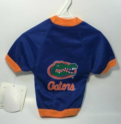 Camiseta de malha UNIV OF FLORIDA GATORS- Licenciada para cachorros de estimação.(item #2112) - Imagem 1 de 4