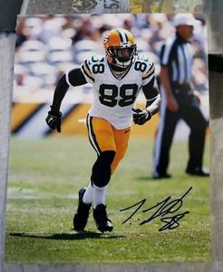 Autographed Ty Montgomery Green Bay Packers hand Signed 8x10 Photo Picture - Picture 1 of 1