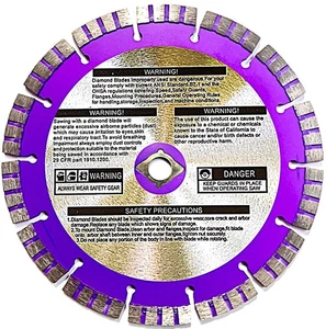 7" Diamond Blade Saw Blade for Worm-Drive Style Circular Saw angle grinder - Picture 1 of 11