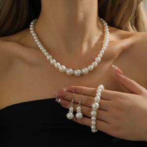 Earrings Bracelet Evening Accessories Advanced Materials Blending Collection - Picture 1 of 6