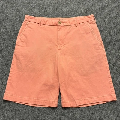 Pantalones Cortos Chinos IZOD de Agua Salada para Hombres Talla 32x10 Frente Plano Elastizados tiro Medio Foto 1 de 4