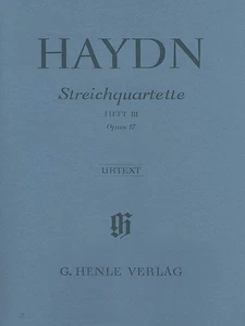 Haydn String Quartets Vol 3 Op 17 Henle Urtext Set of Parts Sheet Music Book - Picture 1 of 1