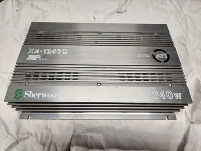 Amplificador de audio para automóvil Sherwood XA-1240Q serie BP de la vieja escuela × × × × Foto 1 de 4