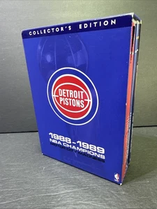 NBA Detroit Pistons 1989 Champions Motor City Madness (DVD, 2006, 11-Disc Set) - Imagen 1 de 7