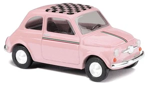 Fiat 500, bella di colore rosa - Foto 1 di 1