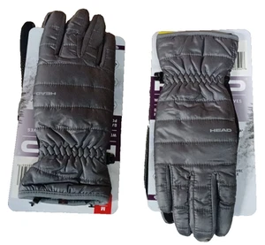 HEAD Sensatic Women's Waterproof Hybrid Gloves Gray 2Pair (Size S & M) - Picture 1 of 4