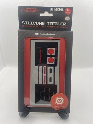 Bumkins - Controlador NES - Silicona de grado alimenticio - Mordedor de bebé - NUEVO Foto 1 de 3