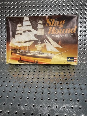 Revell Stag Hound Clipper Ship Model  Kit # H-317 NIB - Image 1 of 4
