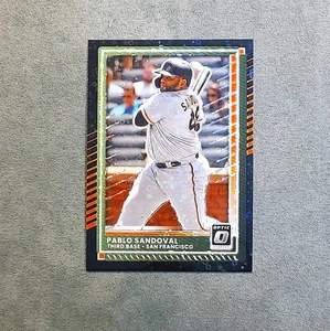 2025 Panini Donruss - Optic Pablo Sandoval #95 Black Circles Prizm - Picture 1 of 2