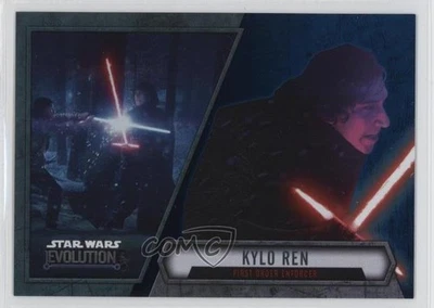 2016 Topps Star Wars Evolution Blue Lightsaber Kylo Ren First Order Enforcer 0e3 - Image 1 of 3
