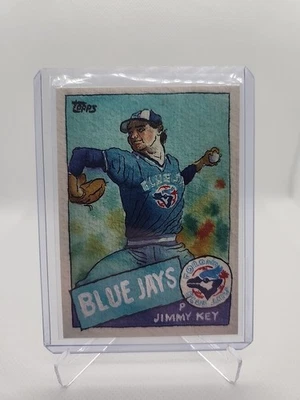 2025 Topps Shoebox Treasures Jimmy Key #64 1985 Topps Blue Jays Foto 1 de 2