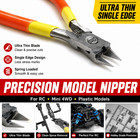 Ultra Thin Single Edge Nipper Precision Sprue Cutter Plastic Model RC Hobby Tool