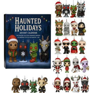 Haunted Holidays 2025 Advent Calendar, 24 Days Christmas Countdown Calendars - Picture 1 of 6