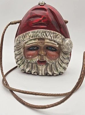 Timmy Woods Beverly Hills Handmade Wooden Santa Clause Purse - Image 1 of 4