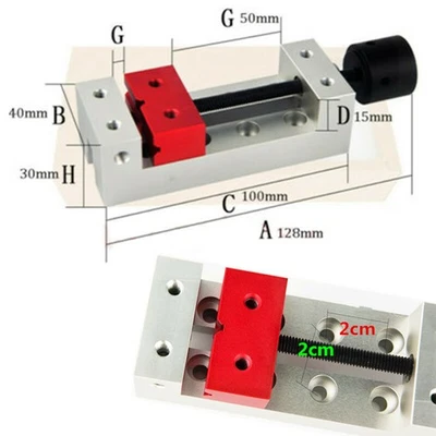 CNC3018 Engraver Table Clamp Vise 50cm Range Fixture Bench Router CNC 1419 1310* - Image 1 of 4
