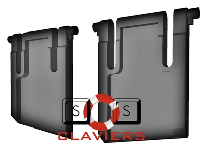 Logitech K280 / K280E Pro Tastatur Ersatz Neigungsbein Ständer Fuß - Bild 1 von 3