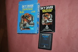 Sky Diver Video Game Program (Atari 2600, 1978) With Original Box  - Picture 1 of 2