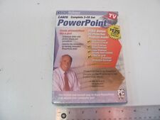 Video Professor Learn PowerPoint Complete 3 DVD Set, 2002-2003-2007, new 
