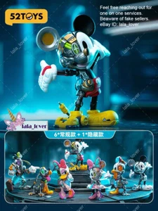 52Toys Disney Mickey Mouse Half Robot Series Confirmed Blind Box Figure You Pick - Picture 1 of 13