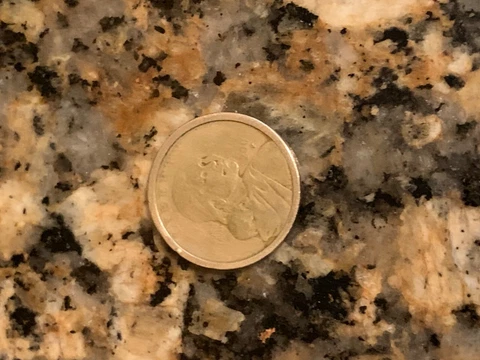 Rare 2000 P Sacagawea Dollar...Cheerios Promo $1 Coin With Detailed Feathers Cover