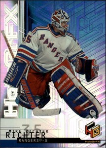 1999-00 Upper Deck HoloGrFx Rangers Hockey Card #40 Mike Richter