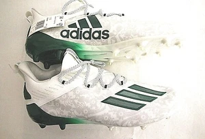 Brand New Adidas Adizero Young King Men’s Sz 16 Green White Cleats Spikes - Picture 1 of 5