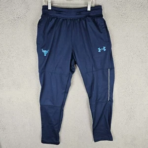Project Rock Under Armour Track Pant Mens Medium Loose Performance Sweatpants - Picture 1 of 11