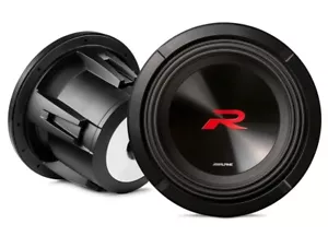 ALPINE R2-W10D2 10"/25cm SUBWOOFER LEGGENDARIO 750W RMS, ULTIMA R-LINE NUOVISSIMA - Foto 1 di 7