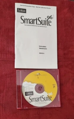 Vintage Lotus SmartSuite 96 Edition Windows 95 Cd - Image 1 of 3