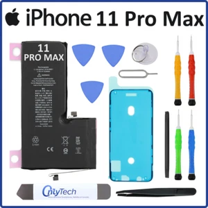 iPHONE 11 PRO MAX- BATTERIE PREMIUM DE REMPLACEMENT 3969MAH OUTILS ET ADHESIF - Photo 1 sur 4