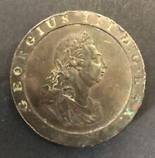 Pièce de Grande Bretagne 1 Penny Georges III en Cuivre 1797