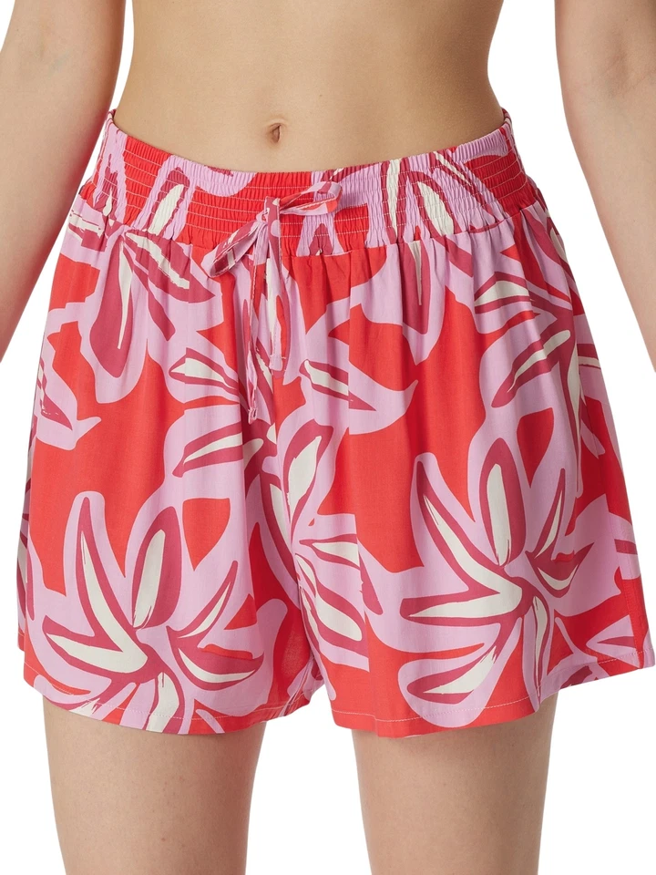 Schiesser Damen kurze Schlafanzughose Loungehose Webhose - 181197 - Bild 1 von 1