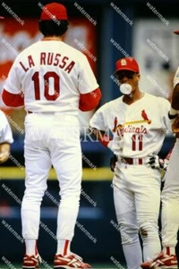 GE483 Tony LaRussa - Will Clark St Louis Cardinals 8x10 11x14 16x20 Photo - Picture 1 of 1