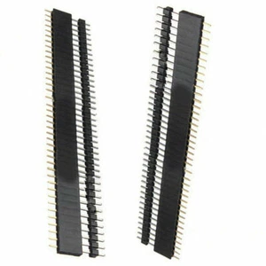 2.54mm 1X40Pin Row PCB Header Male+Female Pins Socket Strip,Arduino Raspberry Pi - Picture 1 of 2
