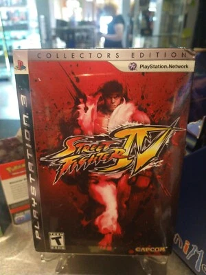 New Sealed Street Fighter IV - Collector's Edition PlayStation 3 PS3 - Image 1 of 4