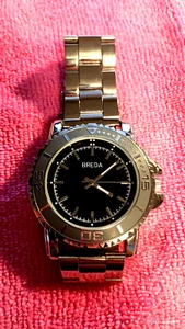 REDUCED! Breda Men's 8175 Black Watch - Picture 1 of 10