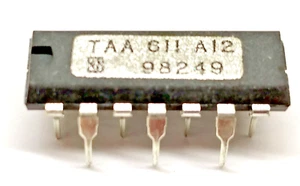 1 piece TAA611A12 = SN76001 | AUDIO AMPLIFIER | 2W | Vcc 6V.. 12V | QDIP-14 - Picture 1 of 5