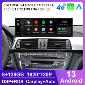 14.9" CarPlay Android 13 Car Stereo 8+128GB DAB+ For BMW 3/4 Series F30-F36 NBT - Imagen 1 de 15