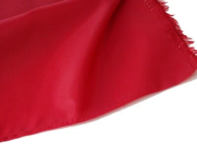 Roter Futtertaft Kirschrot Futterstoff Futter Stoff Stoffe Reststoff 120 x 140cm - Bild 1 von 4