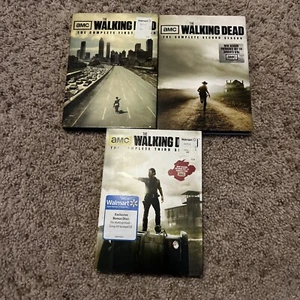 The Walking Dead Seasons 1, 2, 3 DVD with Slipcovers - Picture 1 of 3