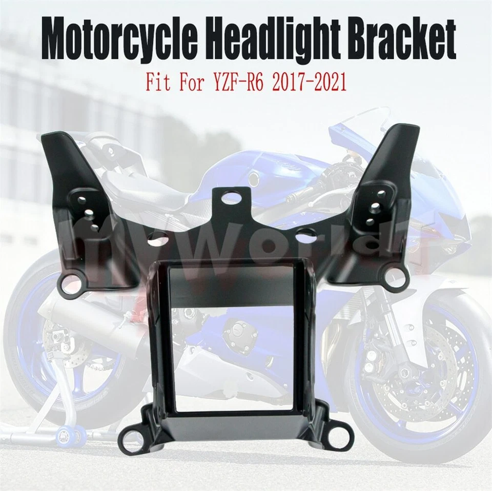 Soporte de faros de carenado superior delantero apto para Yamaha YZF R6 2017-2021 Foto 1 de 4
