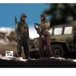 1/72 US Winter 2 Soldaten Modell - Bild 1 von 8