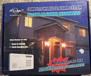 SKYLINK Complete Wireless Alarm System Model SC-1000-W New - Picture 1 of 4